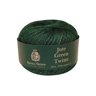 B&Q -  Jute Twine Green (80M (100G)3-Ply)