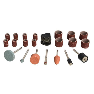 Bluespot Tools Sanding & Grinding Accessory 31 Piece Kit Multi Colour (One Size) from B&Q