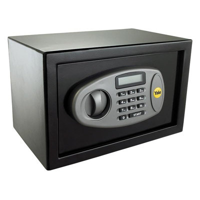 Yale Locks Small Digital Safe Multi Colour (One Size) from B&Q