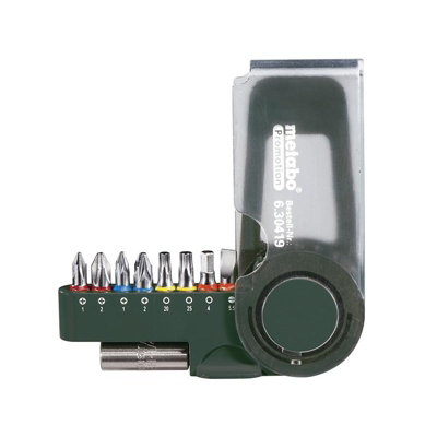 B&Q Metabo Bit Set, Piece Multi Colour (One ) Size 9