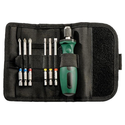 Metabo Bit Roll-Up Case Set7 Piece Multi Colour (One Size)