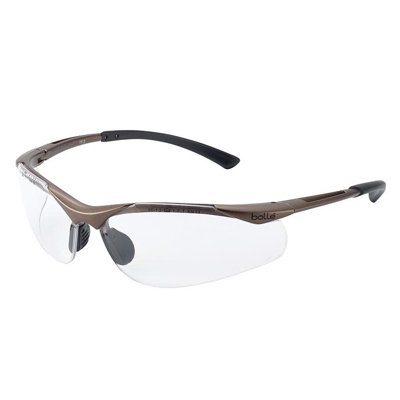 Bolle Safety Contour Safety Gles Multi Colour (PlatinumClear Lens) from B&Q