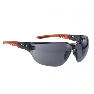 Bolle Safety Ness+ Platinum Safety Gles Multi Colour (Smoke Lens) from B&Q