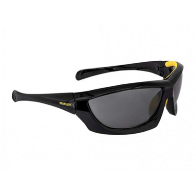Stanley Hand Tools Sy180 Full Frame Protective Eyewear Multi Colour (Smoke) from B&Q