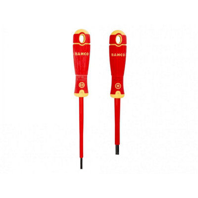 B&Q -  B220.002 Bahcofit Insulated Screwdriver Set2 Piece Multi Colour (One Size)