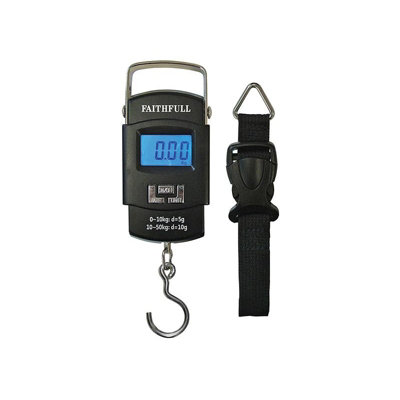 Faithfull Portable Electronic Scale 0-50Kg Multi Colour (One Size) from B&Q