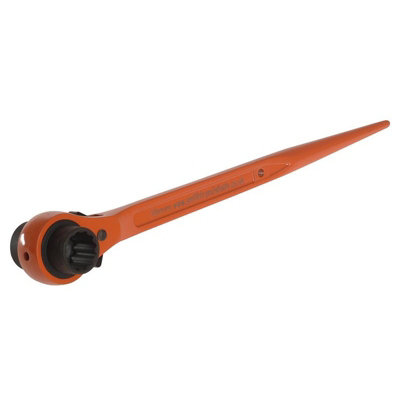 Priory 603 Reversible Ratchet Spanner Podger 19 X 21Mm Hi-Vis - Multi Colour - Image 3