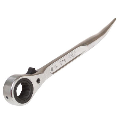 Priory 604 Reversible Ratchet Spanner Podger 19 X 21Mm Steel 5063750487854 - Image 3