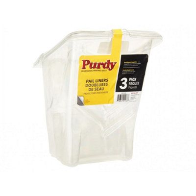 B&Q -  Painter's Pail Liners (Pack 3) Multi Colour (One Size)