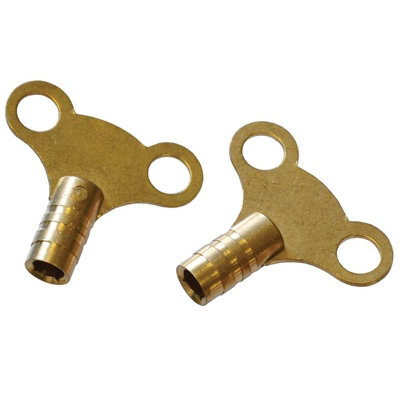 Faithfull Radiator Keys - Br (Pack Of 2) Multi Colour (One ) Size 2