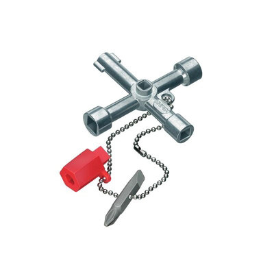 Knipex Standard 7 Way Cabinet Control Key 5063750489636 - Image 4