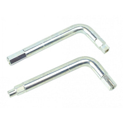Monument Radiator Spanners Twin Pack Multi Colour (One Size) from B&Q