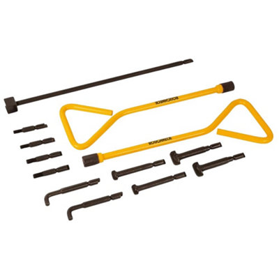 Roughneck Universal Manhole Key Kit - Multi Colour - Image 4