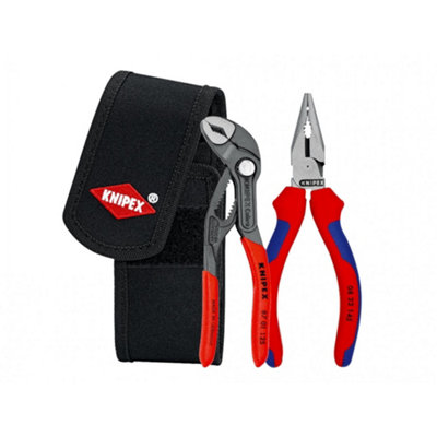 B&Q Knipex Mini Plier Set, Piece Multi Colour (One ) Size 2