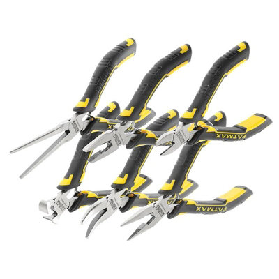 Stanley Hand Tools Fatmax Mini Pliers Set6 Piece Multi Colour (One Size) from B&Q