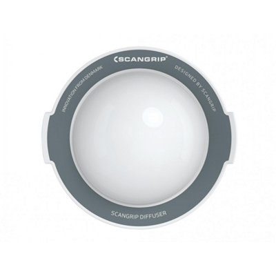 B&Q Light Scangrip Diffuser Multi Colour (106Mm)