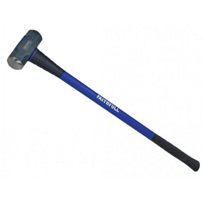 Faithfull Sledge HammerFibregl Handle Multi Colour (14 Lb) from B&Q