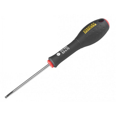 Stanley Hand Tools Fatmax Screwdriver, Parallel Slotted 5063750491868 - Image 4