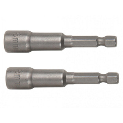 B&Q -  Magnetic Nut Driver Set2 Piece Multi Colour (One Size)