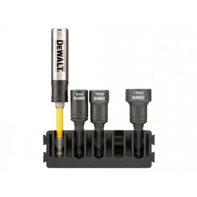 Dewalt Power Tools 5Pc Bit Bar Nutdriver 8mm10mm & 13mm Multi Colour (One Size) from B&Q