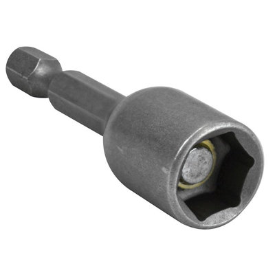 Faithfull Magnetic Hex Nut Driver 1/4In Multi Colour (Hex 6mm) from B&Q
