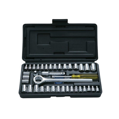 Bluespot Tools Mixed Drive Socket Set40 Piece Multi Colour (One Size) from B&Q