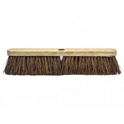 Faithfull Natural Bine Platform Broom Head Multi Colour (450mm (18In)) from B&Q