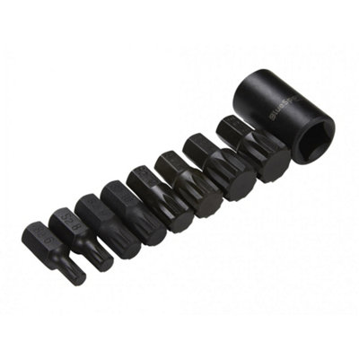 Bluespot Tools 1/2In Impact Spline Bit Set, 9 Piece 5063750492889 - Image 4