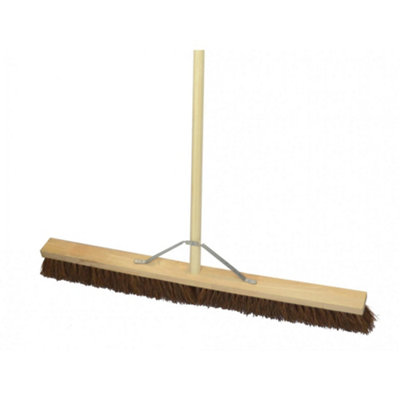 Faithfull Stiff Bine Broom With Stay Multi Colour (90Cm (36In)) from B&Q