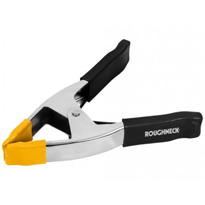 Roughneck Heavy-Duty Metal Spring Clamp - Multi Colour - Image 4
