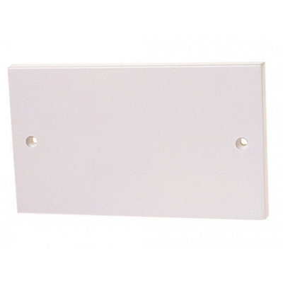 Dencon Blanking Plate Multi Colour (Double) from B&Q