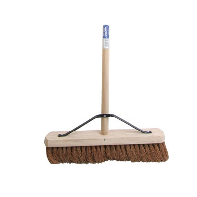 Faithfull Soft Coco Broom With Stay Multi Colour (45Cm (18In)) from B&Q