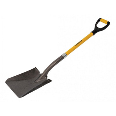 B&Q Roughneck Square Shovel D Handle Multi Colour (One Size)