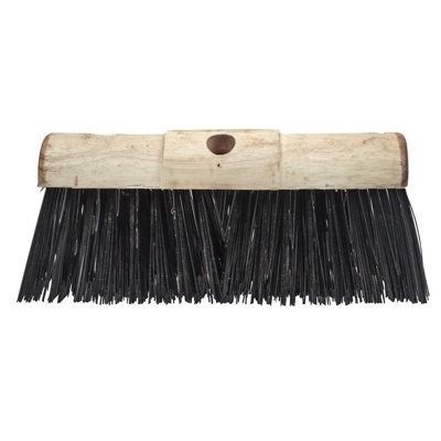 Faithfull Pvc Saddleback Broom Head 325mm (13In) Multi Colour (One Size) from B&Q