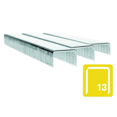 Rapid 13/6 6mm Stainless Steel 5M Staples (Box 2500) Multi Colour (6mm Leg Length) from B&Q