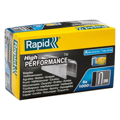 Rapid (10Mm Leg Length, Multi Colour) 28 Series Staples - Image 4