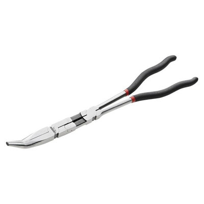 Facom Double Jointed Extra Long Half-Round Nose Pliers 45 Angle 340Mm Multi Colour (One Size)