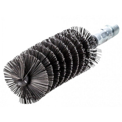 Lessmann Threaded Tube Brush Multi Colour (30mm Steel Wire) from B&Q