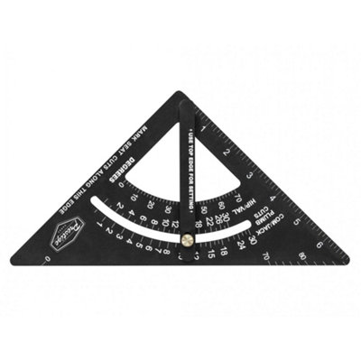 Faithfull Black Prestige Adjustable Quick Roofing Square - Multi Colour - Multi Colour - Image 4