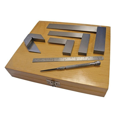 Faithfull Engineer's Marking & Measuring Set6 Piece Multi Colour (One Size)