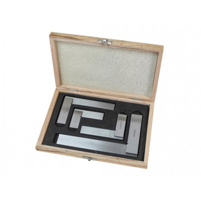 Faithfull Engineer's Squares Set4 Piece Multi Colour (One Size) from B&Q