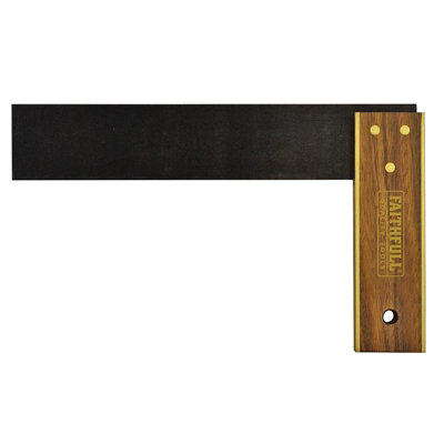 B&Q -  Carpenter's Try Square Multi Colour (230mm 9In)