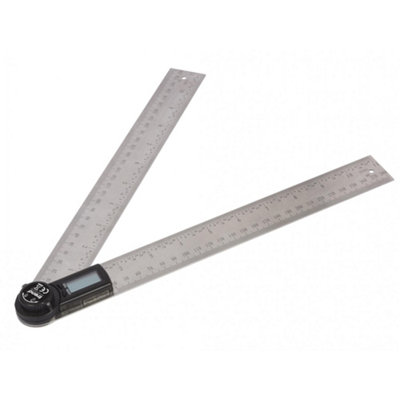 B&Q -  Digital Angle Rule Multi Colour (300mm (12In))