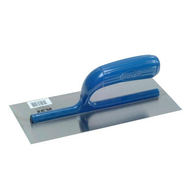 R.s.t. Plasterer's Lightweight Finishing Trowel Plastic Handle 11 X 4.1/2In Multi Colour (280 X 115mm (11 X 4 1/2 In)) from B&Q