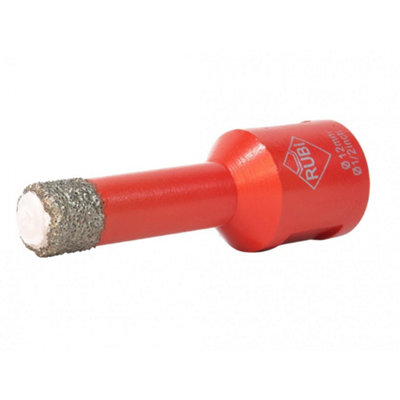 Rubi Tiling Tools Dry Cut Diamond Drill Bit Multi Colour (12mm) from B&Q