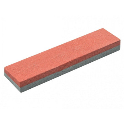 B&Q -  Combination Oilstone Aluminium Oxide 100 X 25 X 12.5mm Multi Colour (100 X 25 X 12.5mm (4 X 1 X 1/2In))
