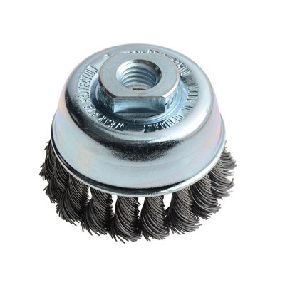 Lessmann Knot Cup Brush Multi Colour (65 X M14 X 0.5 Wire) from B&Q