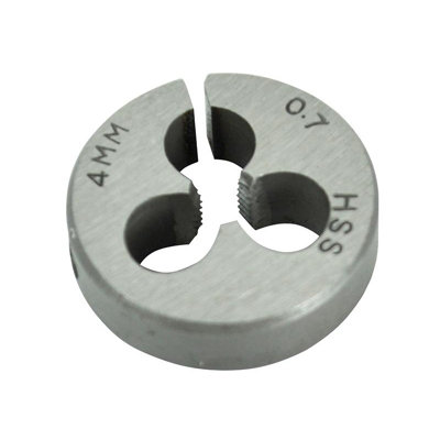 B&Q -  Hss Straight Flute Split Die Multi Colour (M4)