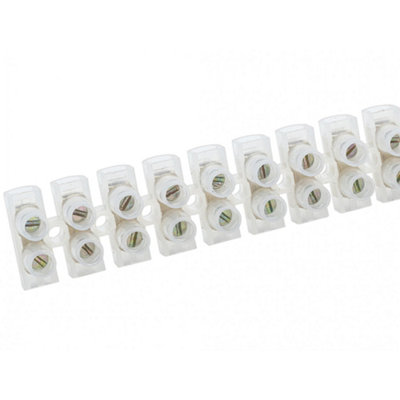 Masterplug Connector Strips Multi Colour (2.5A 12W Pack Of 10) from B&Q