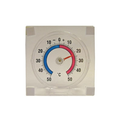 Faithfull ThermometerStick-On Window Multi Colour (One Size) from B&Q